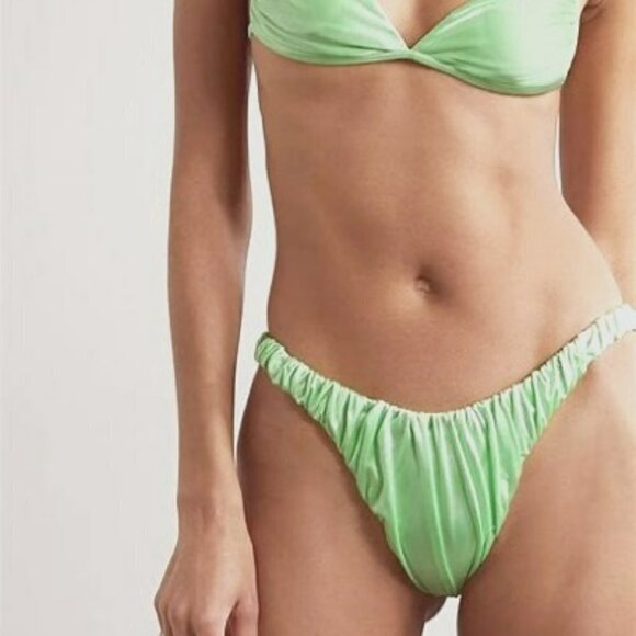 Isa Boulder Jessie Satin-Stretch Bottom in Honeydew - Picture 1 of 16